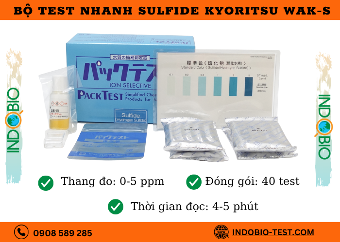Packtest sulfide WAK-S